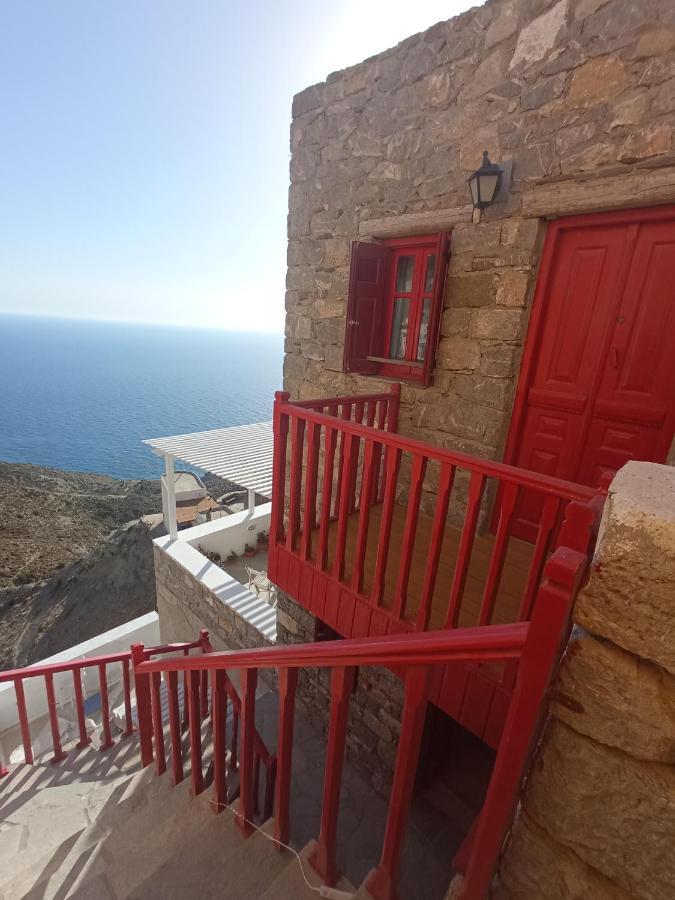 Anemos Guest House Karpathos Olympos  外观 照片