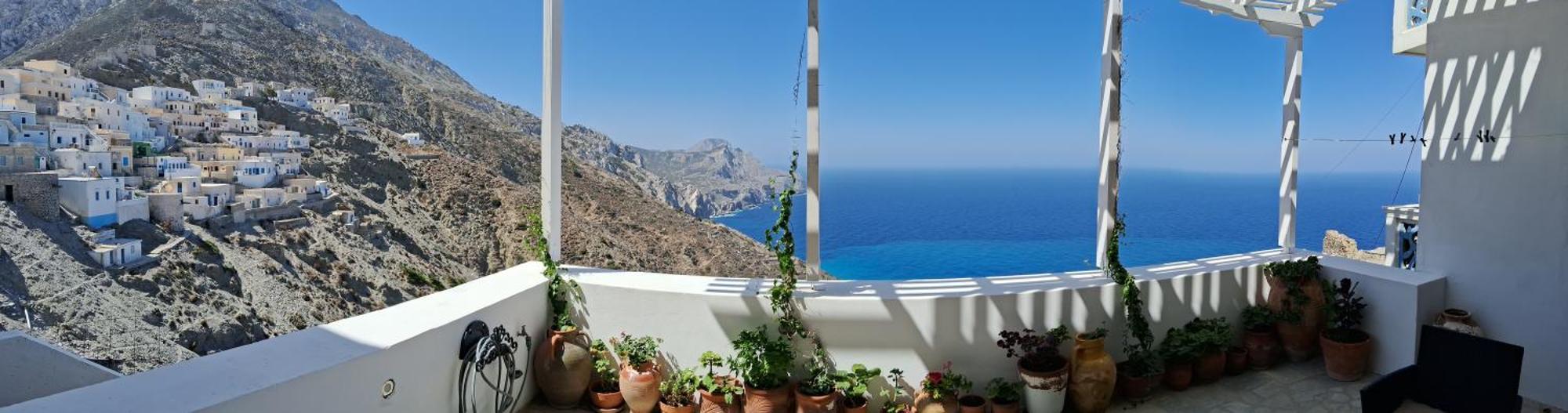 Anemos Guest House Karpathos Olympos  外观 照片