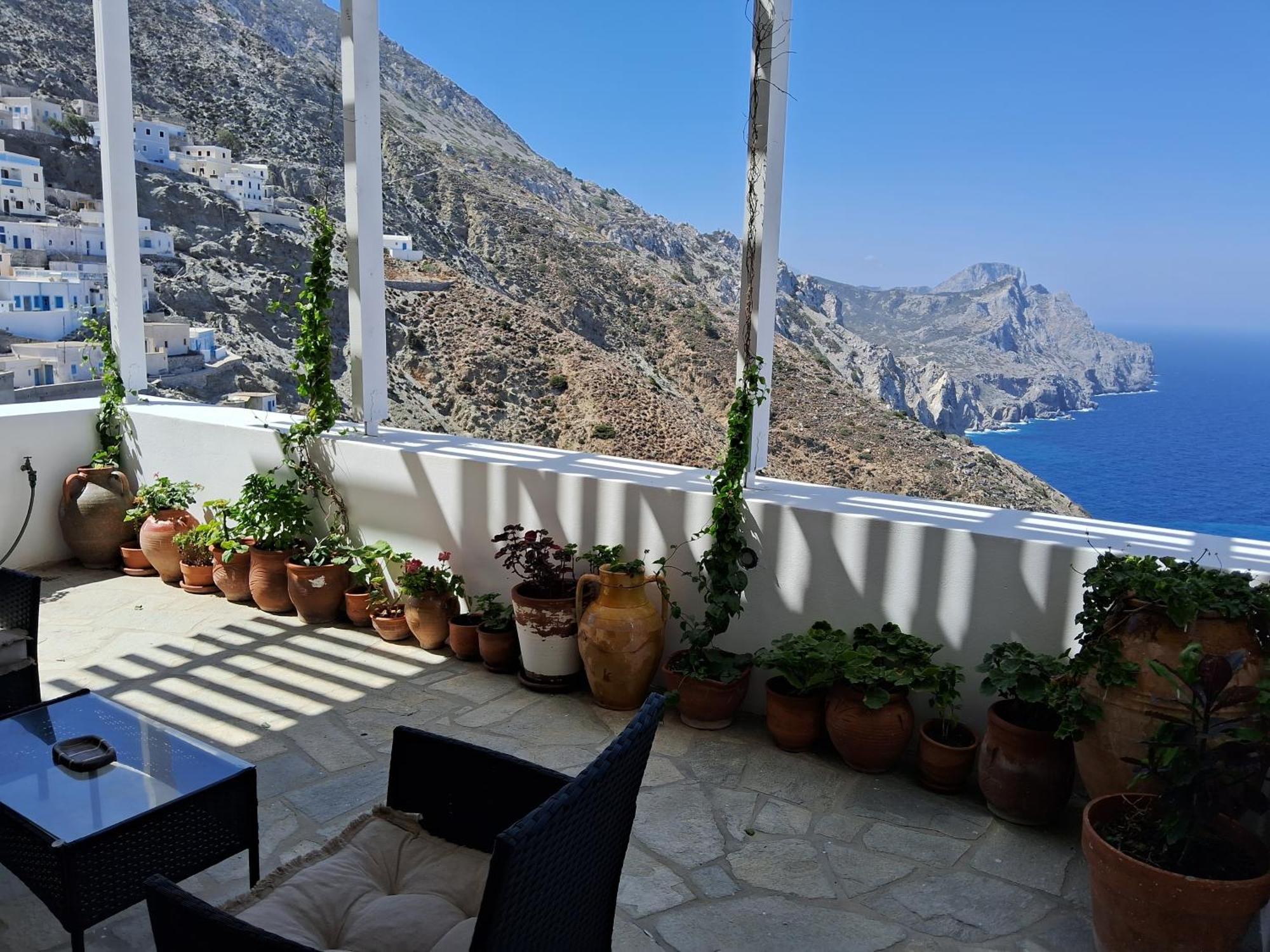 Anemos Guest House Karpathos Olympos  外观 照片